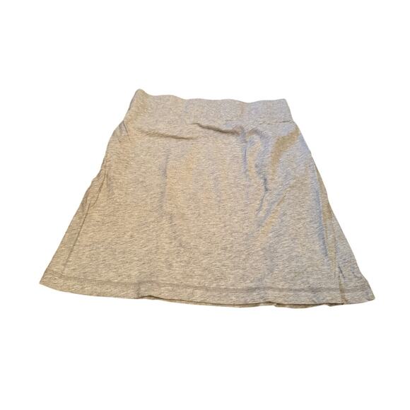 MERONA Gray 100% Cotton Mini Skirt Size Small - Picture 2 of 4